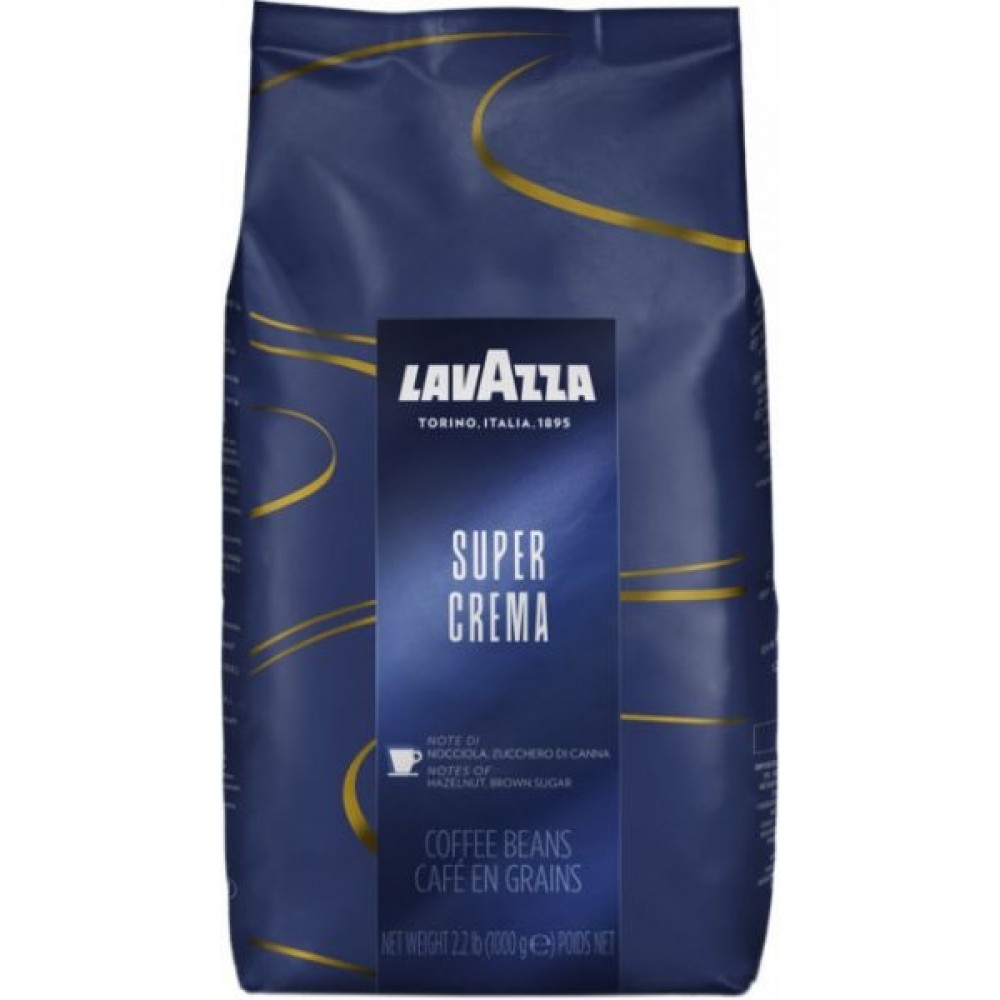 Кава в зернах "Lavazza Super Crema" 1кг